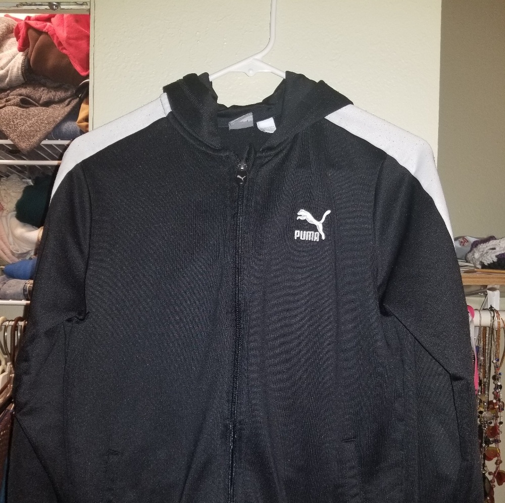 Puma zip up hoodie